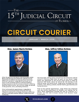 Circuit Courier January - March 2026 Cover