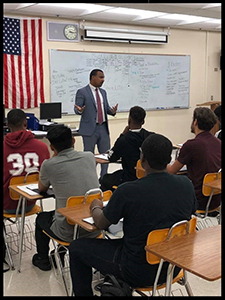 Guest Speaker at Palm Beach Lakes High School